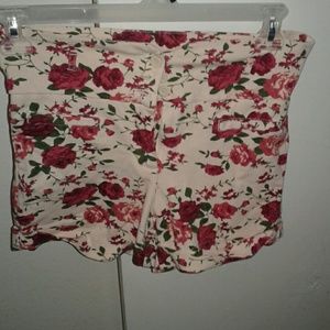 High waist shorts